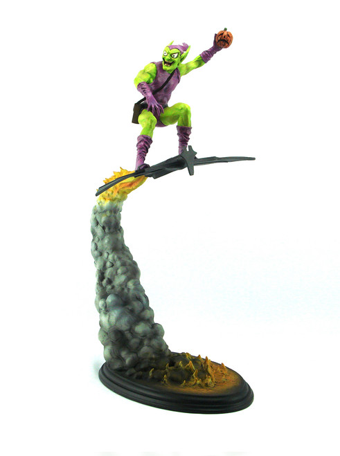 Bowen Designs Green Goblin Painted Statue View 1