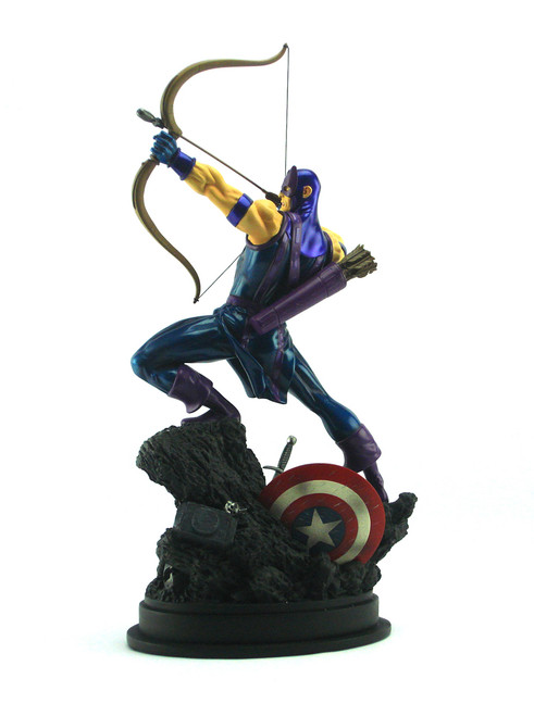Bowen Designs Hawkeye Painted Statue View 1