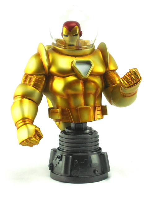 Bowen Designs Iron Man Mini Bust Hydro Armor View 1