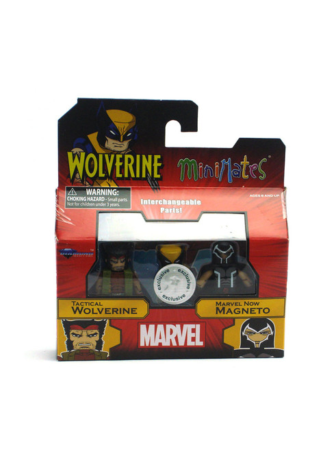 Marvel Minimates Tactical Wolverine & Marvel Now Magneto TRU Exclusive Wave 23 View 1