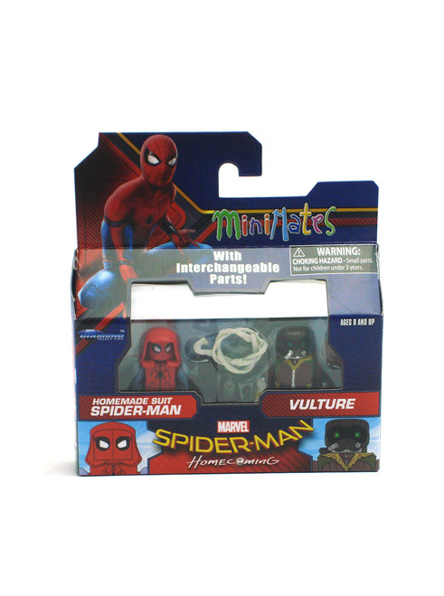Marvel Minimates Homemade Suit Spider-Man & Vulture Spider-Man Homecoming Wave 73 View 1