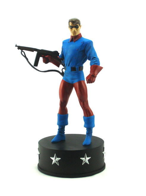 Bowen Designs Bucky Painted Statue View 1