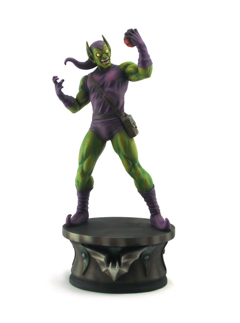 Bowen Designs Green Goblin Painted Statue View 1
