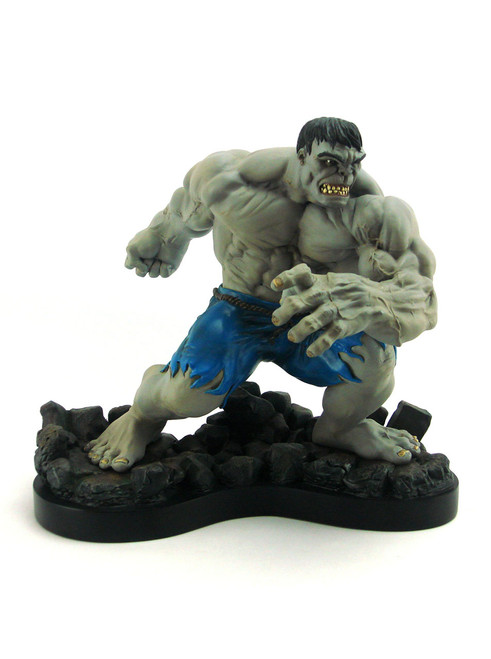 Bowen Designs The Incredible Hulk Painted Statue Gray Version View 1