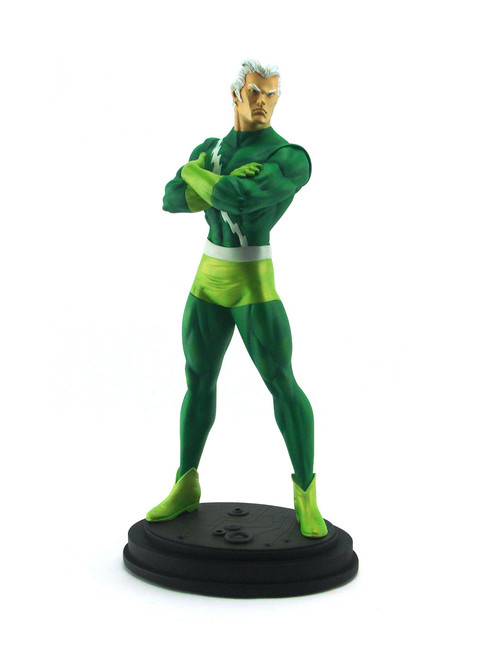 Bowen Designs Quicksilver Painted Statue Retro Green Variant View 1