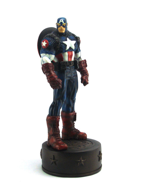 Bowen Designs Ultimate Captain America Painted Statue View 1