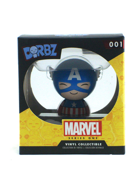 Funko Dorbz Marvel Series One Captain America Vinyl Figure View 1