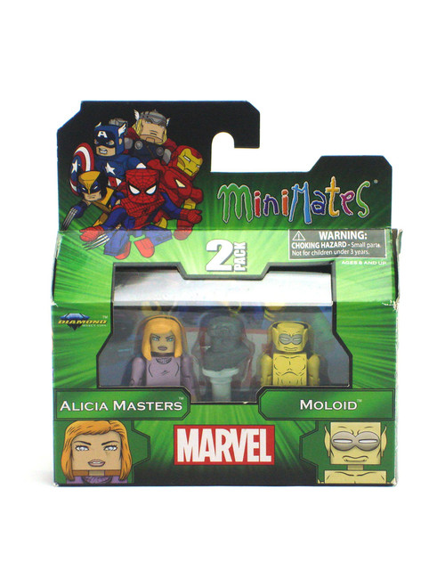 Marvel Minimates Alicia Masters & Moloid Wave 48 View 1
