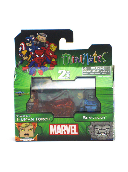 Marvel Minimates "Flame On: Human Torch & Blastaar Wave 48 View 1