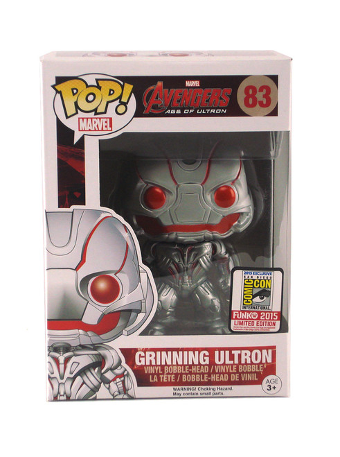 Funko Pop! Grinning Ultron Vinyl Figure #83 Avengers Age of Ultron Series SDCC 2015 Exclusive View 1
