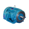 Blue TECO Westinghouse IEEE 841 Electric Motor with C-Face coupling