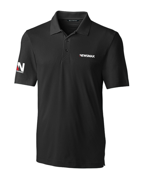 Cutter & Buck Forge Polo Shirt – Premium Newsmax Logo Branded Golf