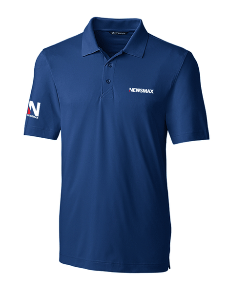 Newsmax Polo - Tour Blue