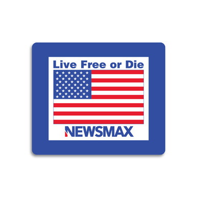 Newsmax 'Live Free or Die' Mouse Pad1