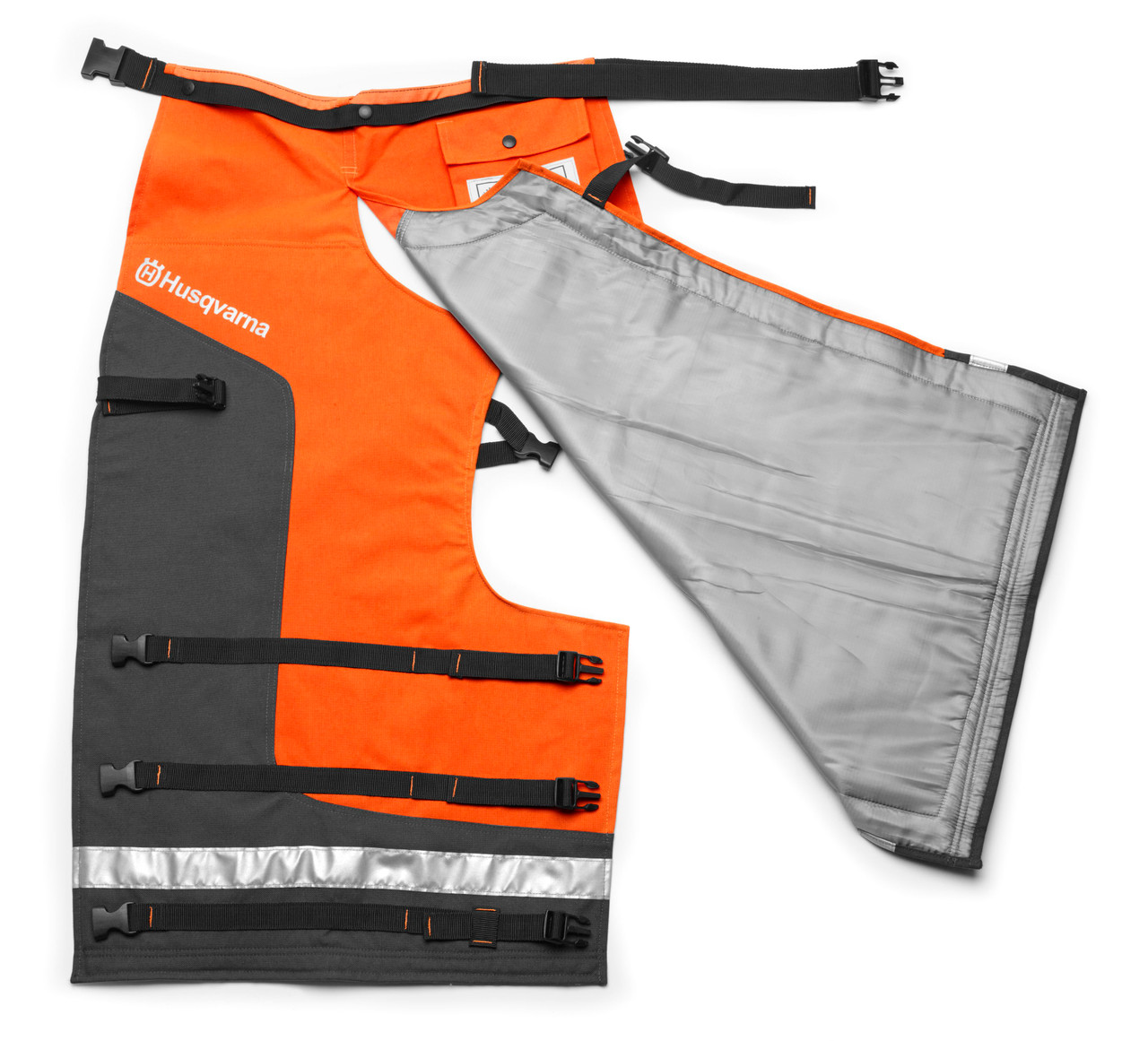 バイクウェア・装備 Husqvarna Protective Chaps Short HUSQVARNA APRON WRAP PROTECTIVE CHAINSAW CHAPS (TECHNICAL