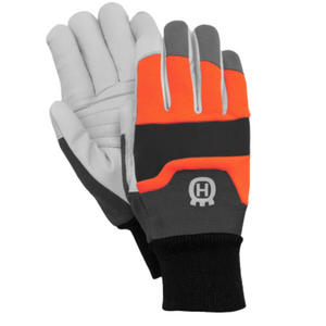 HUSQVARNA FUNCTIONAL WORK GLOVES WITH SAW PROTECTION (SIZE LARGE) #596280510 HUSQVARNA FUNCTIONAL WORK GLOVES WITH SAW PROTECTION (SIZE LARGE) #596280510