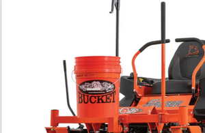 BAD BOY HITCH MOUNT TRASH BUCKET WITH GRABBER BAD BOY HITCH MOUNT TRASH BUCKET WITH GRABBER
