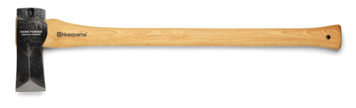 HUSQVARNA 30" WOOD SPLITTING AXE WITH LEATHER EDGE COVER