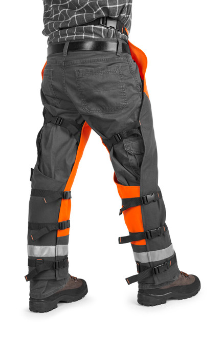 HUSQVARNA PROTECTIVE CHAPS (TECHNICAL SIZE: 36/38) BACK VIEW