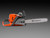 HUSQVARNA CHAINSAW  MODEL 565 24" BAR SIDE VIEW