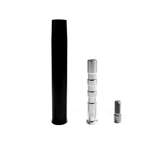 y*iFTWO（FNTC ）BLACK DECK 157 W ProX XZF-DJCTBL Black Finish Control Tower Podium Facade Stand for