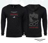 NEXT LEVEL Triblend Long Sleeve Hoodie