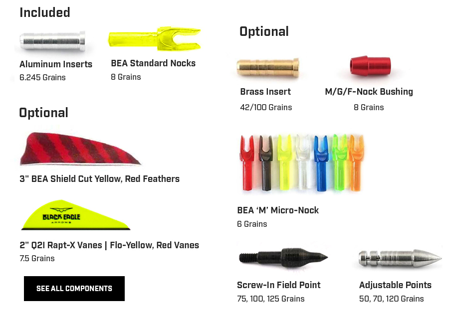 Outlaw Carbon Arrow Hunting Shafts: Premium Quality Arrows