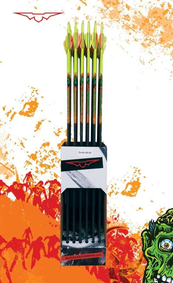 Zombie Slayer Crested 36pk Arrows (Clearance While Supplies last