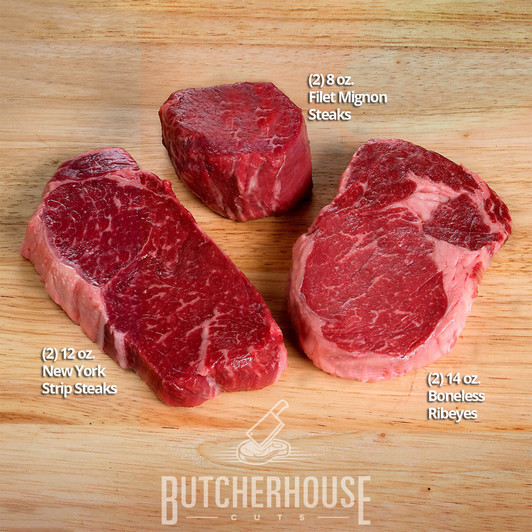 Food Gifts - ButcherHouse Cuts Steaks, Chops and Burgers