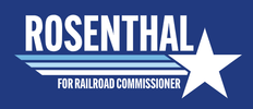 Jon Rosenthal for TX Railroad Commissioner Webstore