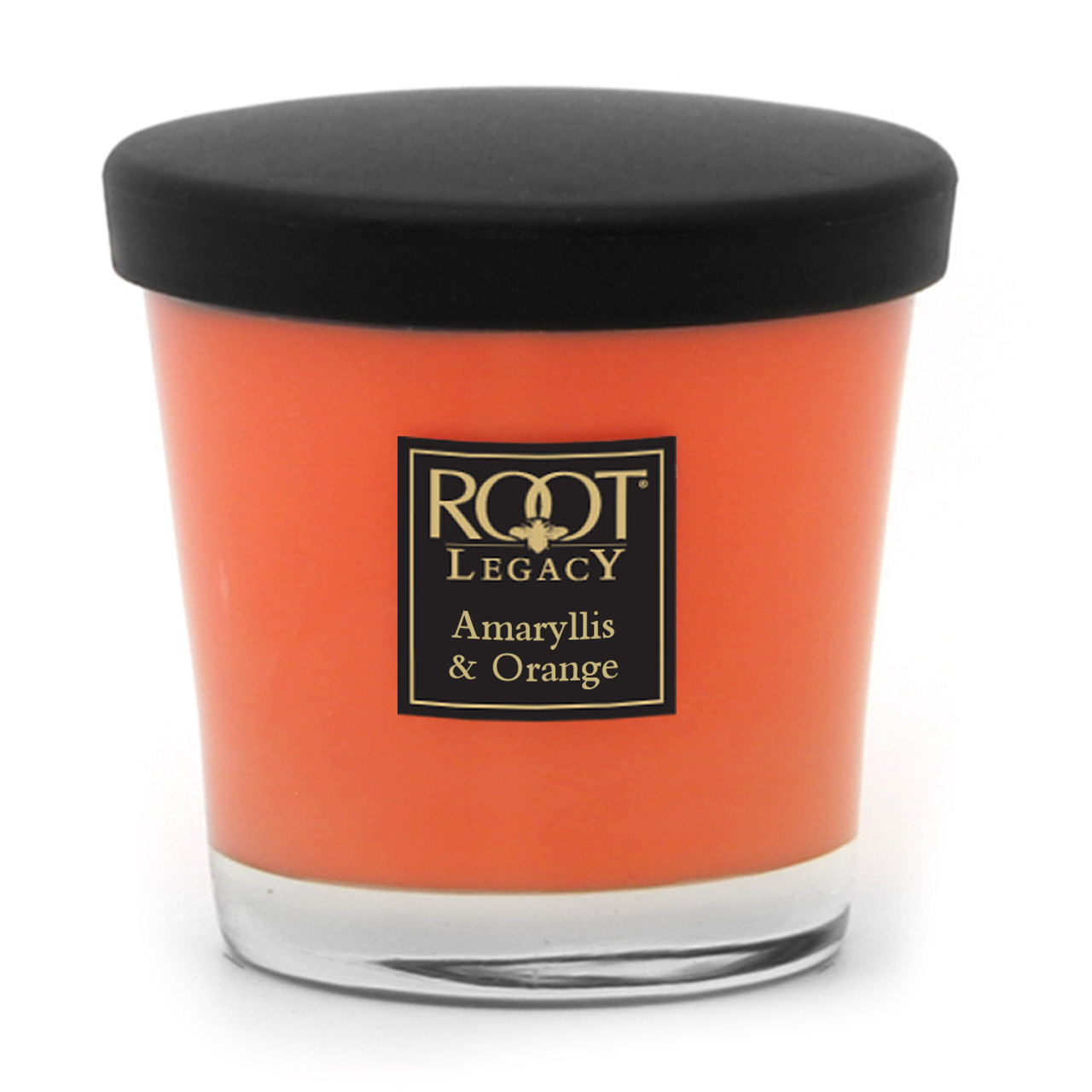 Root Candles Amaryllis and Orange Small Veriglass Candle by RootThe