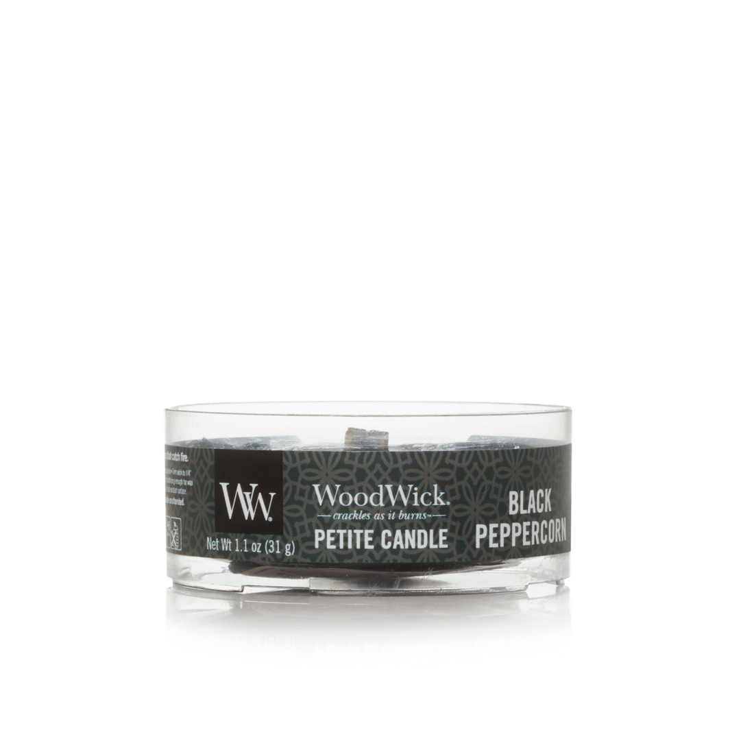 WoodWick Black Peppercorn Petite Candle