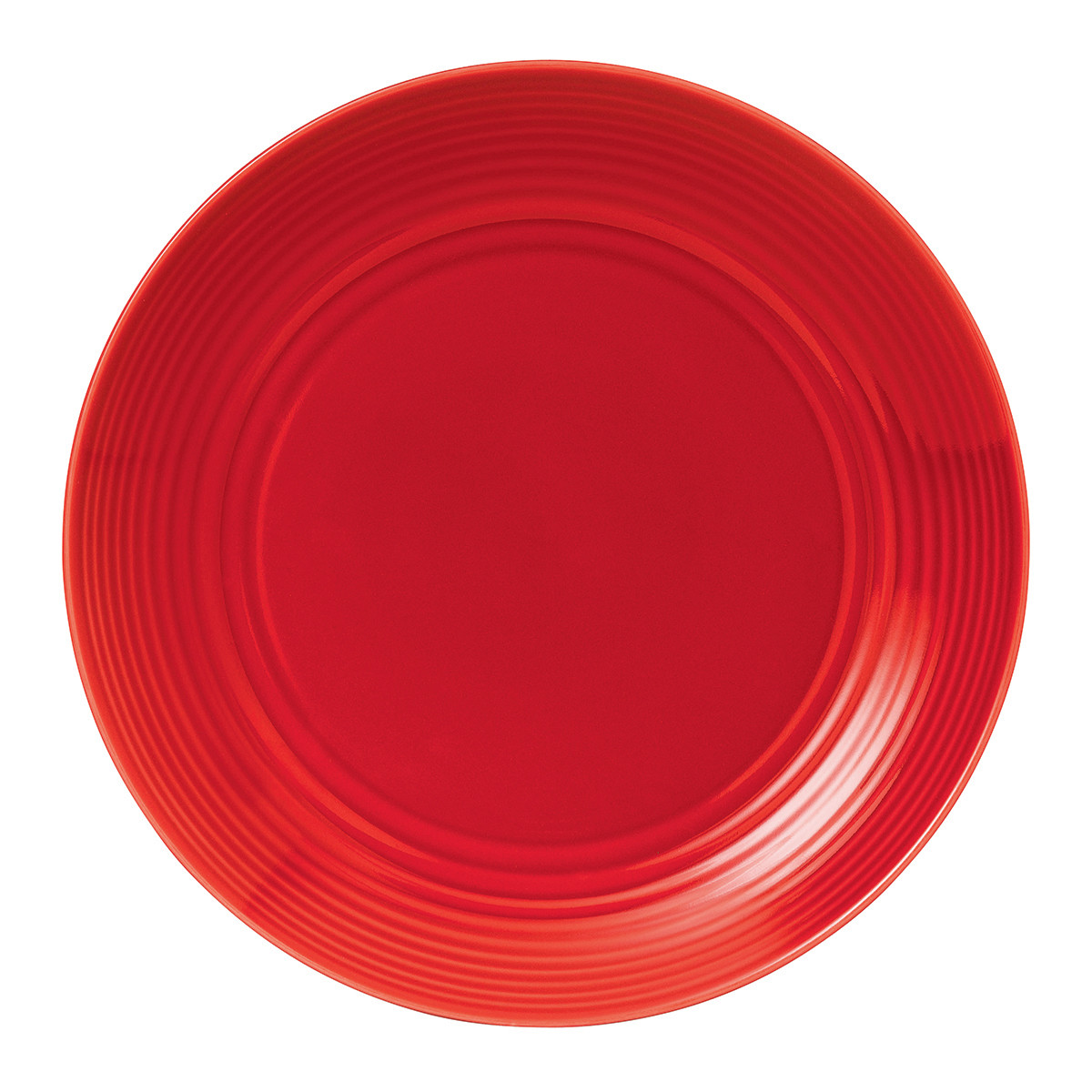 Gordon Ramsay By Royal Doulton Maze 16 Piece Dinnerware Set In Red