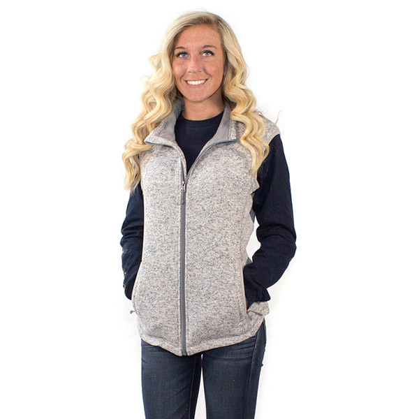 Simply Southern Xlarge Smoke Knit Vest 