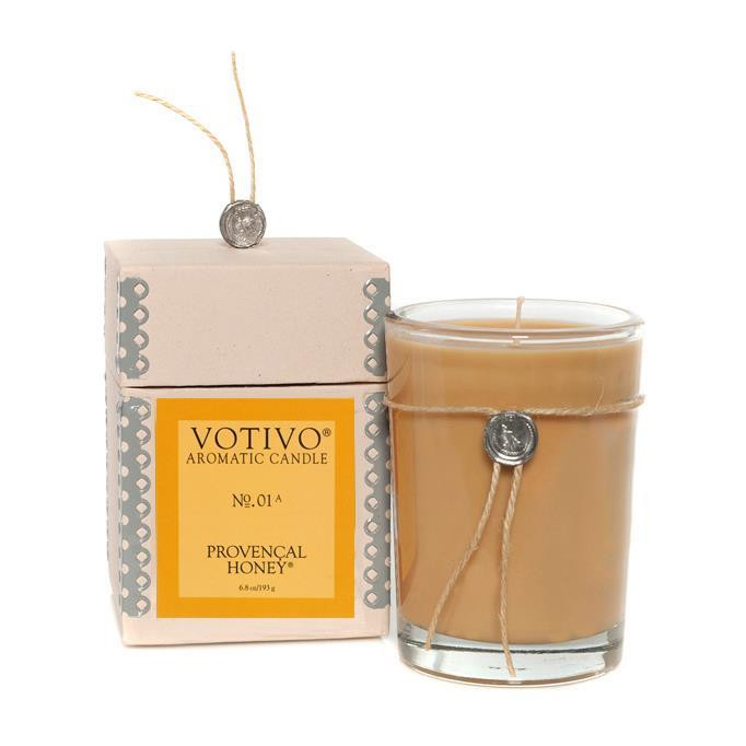 Votivo Candles Provencal Honey Aromatic Jar Votivo CandleThe Lamp Stand