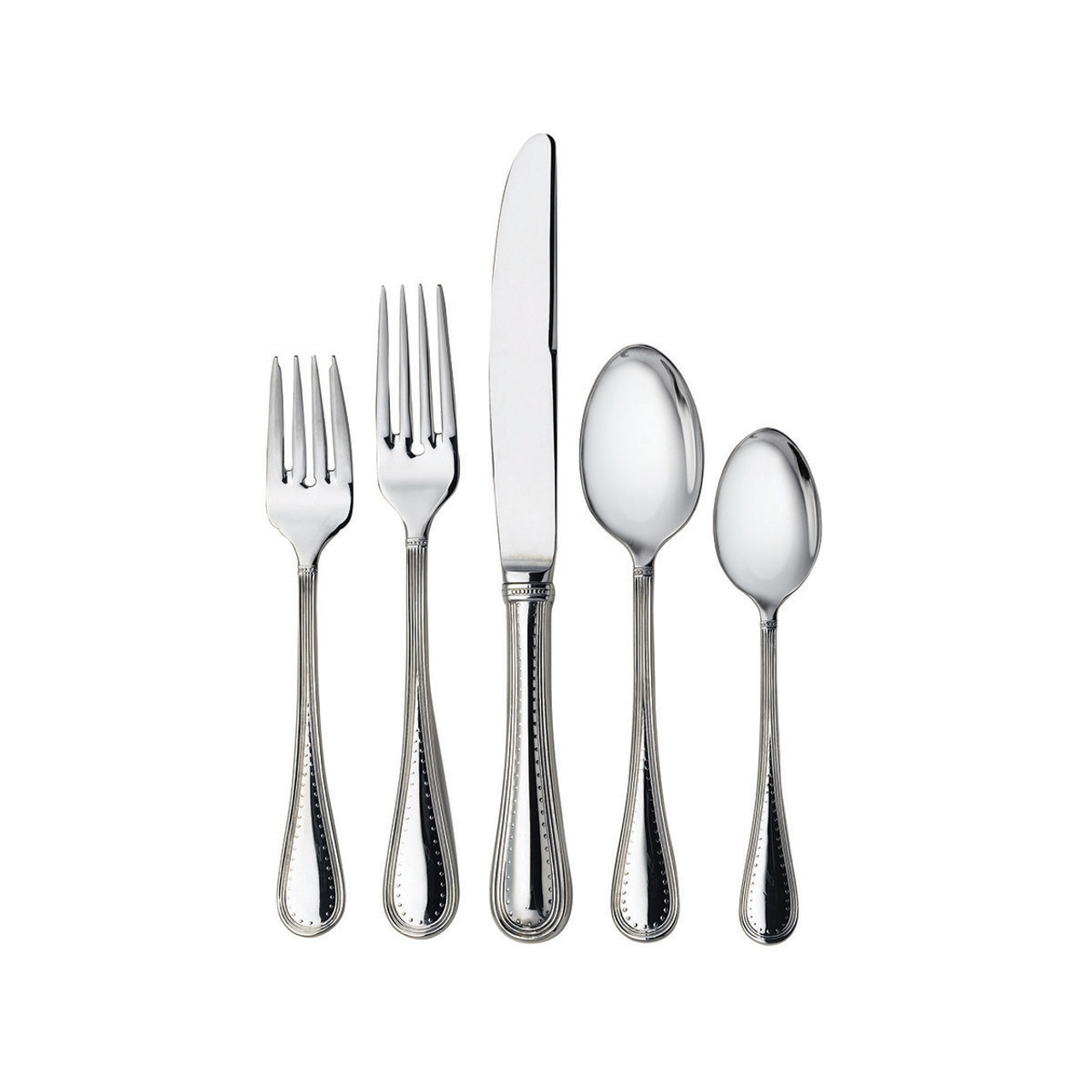 Vera Wang カトラリーセット Wedgwood Vera Wang Grosgrain 5-Piece Flatware Setting by