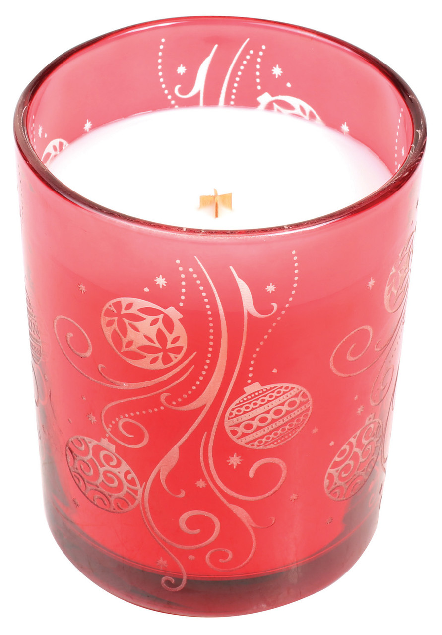 WoodWick Candle CLOSEOUT! WoodWick Medium Holiday Crimson Berries Dancing  Glass Candle - Macy's