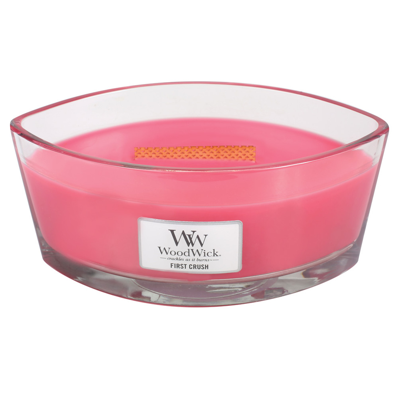 WoodWick First Crush WoodWick Candle 16 oz. HearthWick FlameThe Lamp Stand