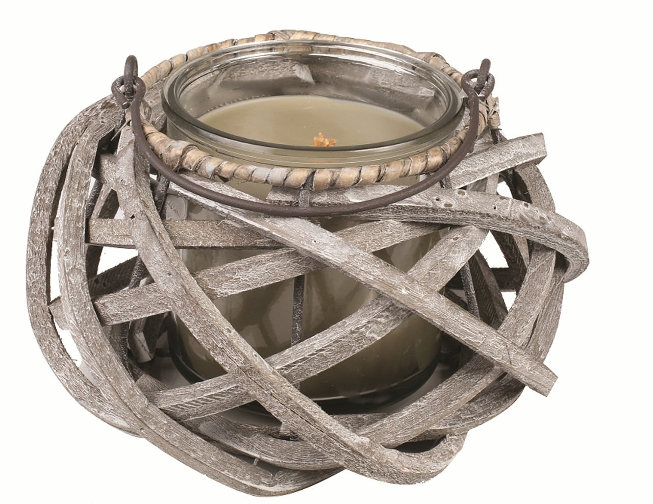 WoodWick Fireside Lantern Premium WoodWick Candle-The Lamp Stand