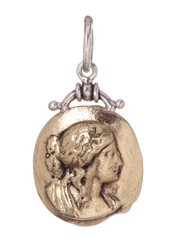 Waxing Poetic Cheer Three Graces Relic Cameos Pendant by Waxing