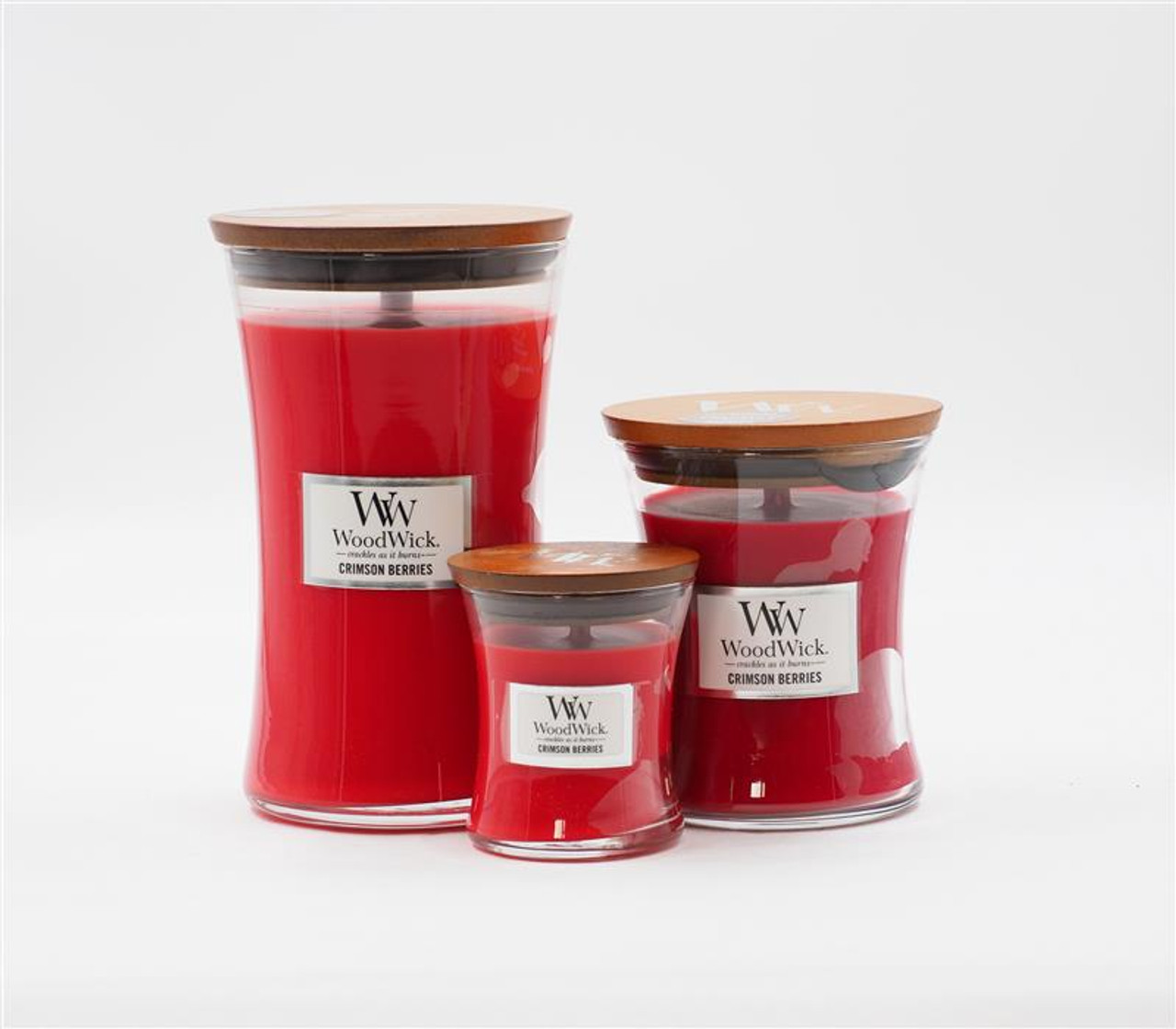 WoodWick Candles Crimson Berry Gift Set The Lamp Stand