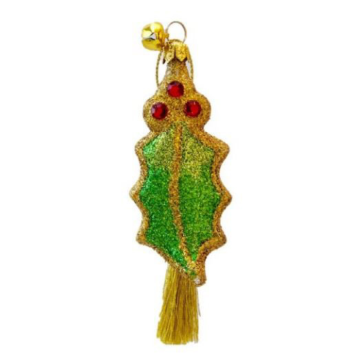JingleNog Jingle Leaf Ornament The Lamp Stand