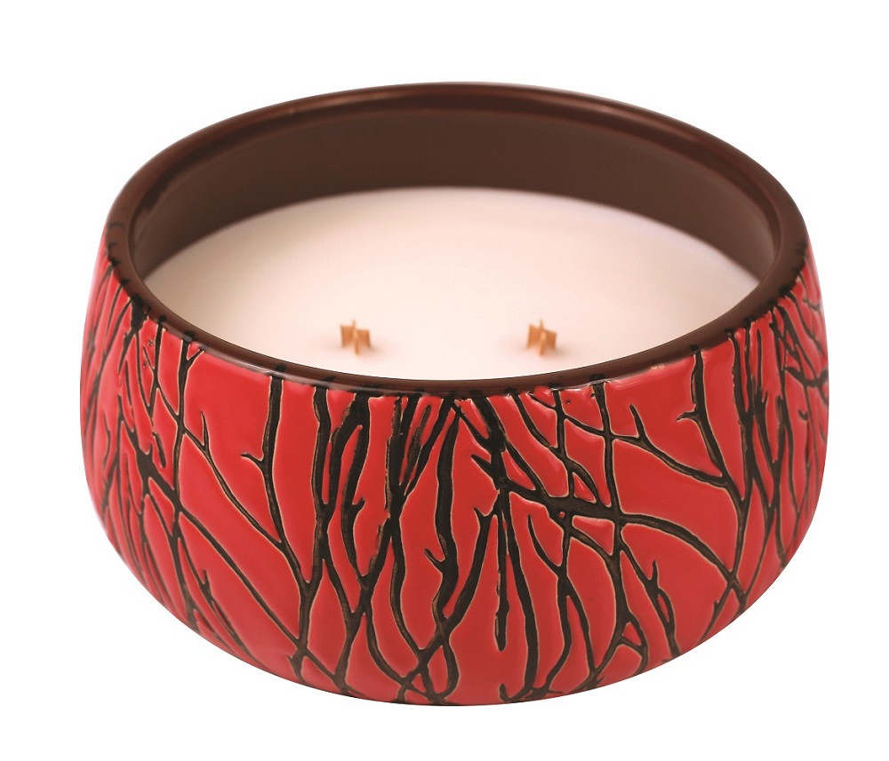 WoodWick *Cinnamon Chai Medium Bowl Premium WoodWick CandleLow Prices