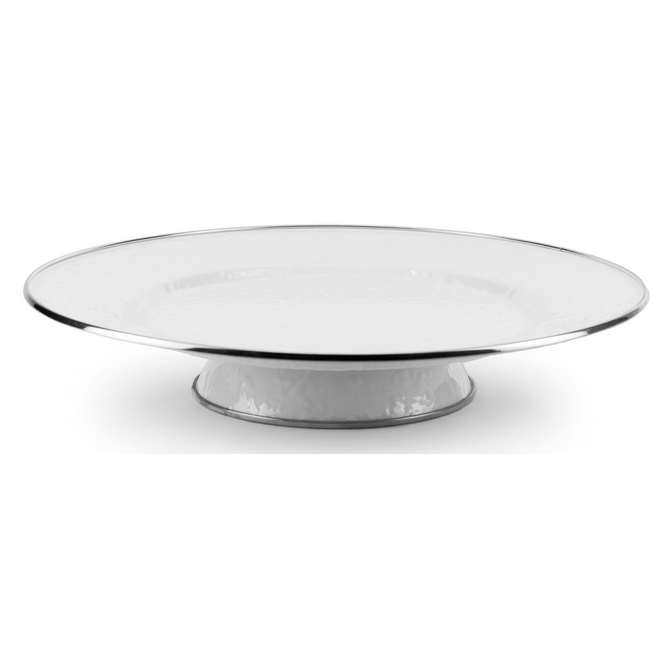 Golden Rabbit Cake Plate
