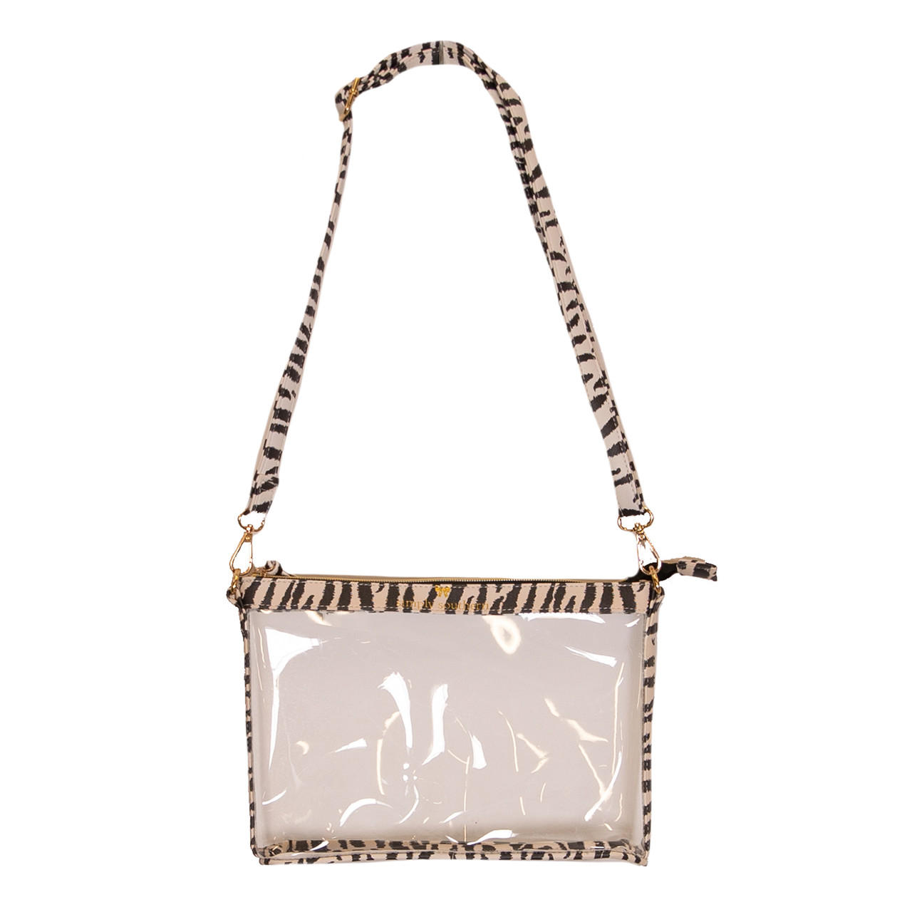 Simply Southern Zebra Leather Clear Crossbody by Simply Southern|The ...