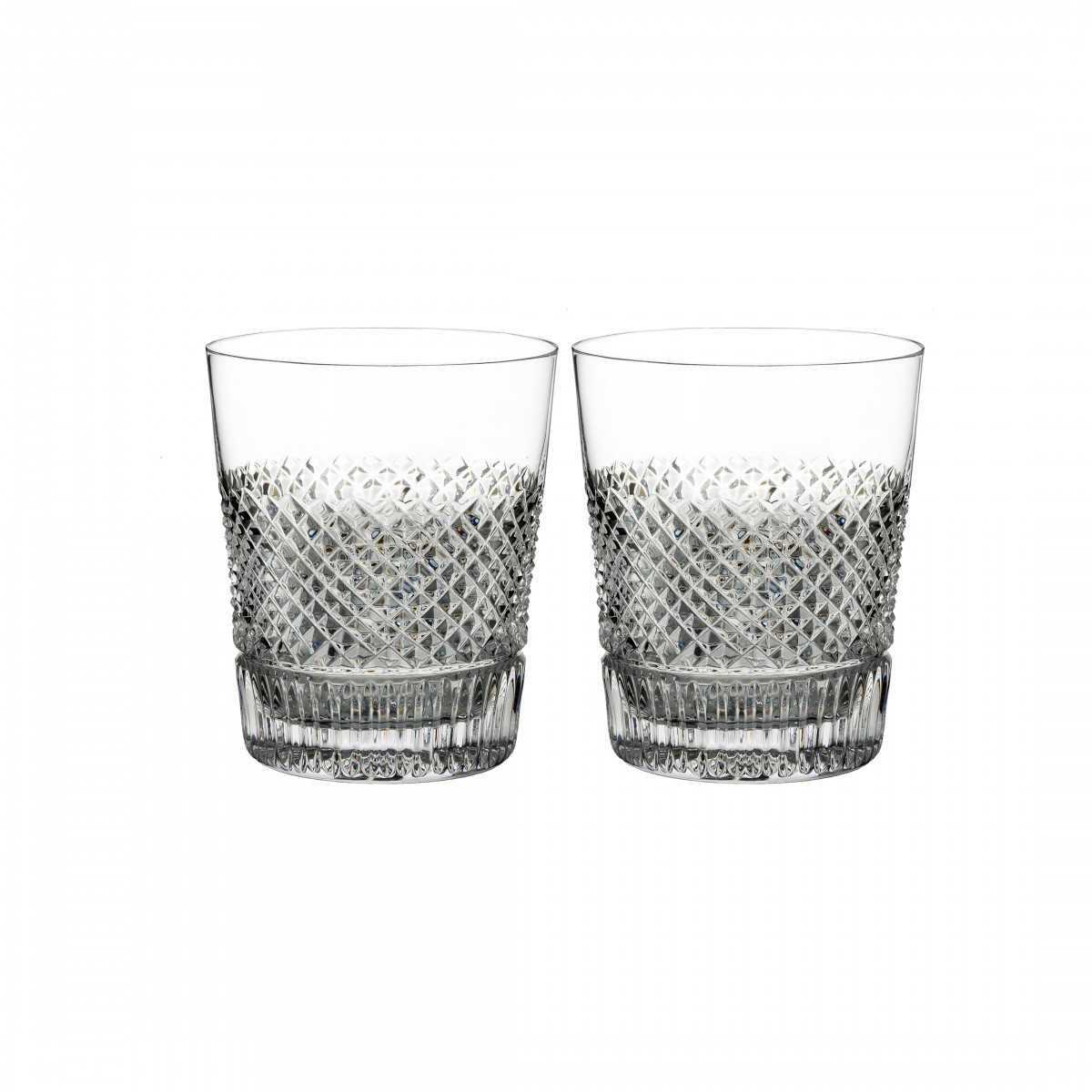 Diamond Line Double Old Fashioned, Pair - Thumbnail 2