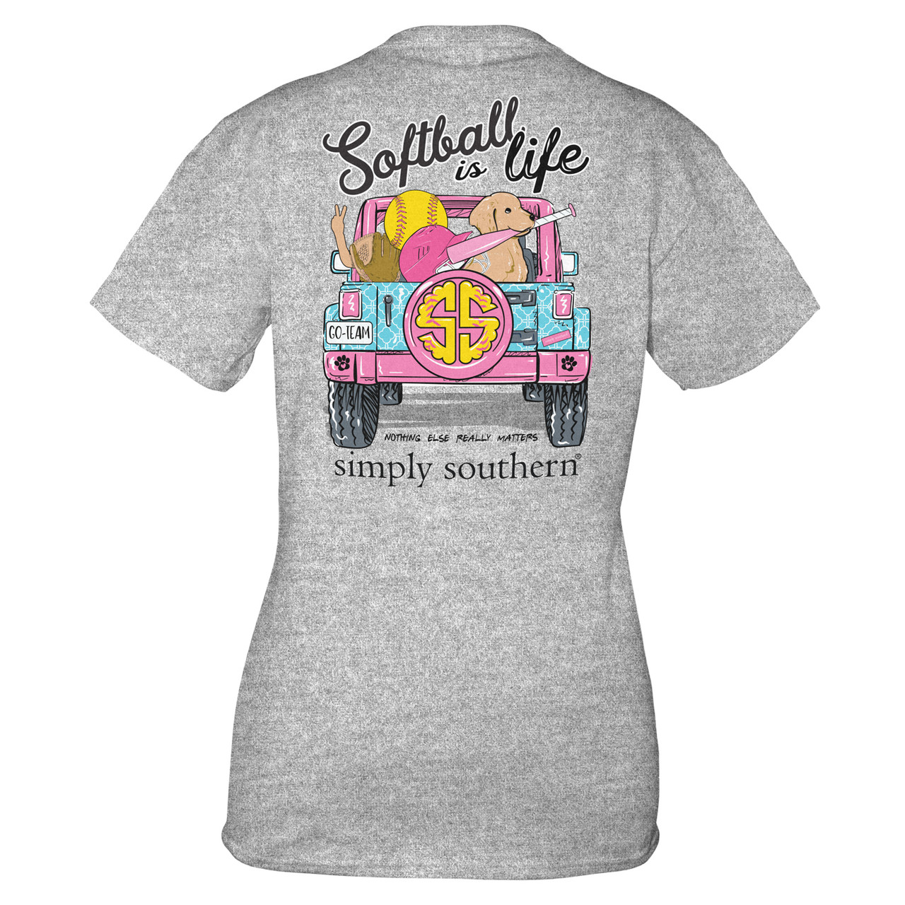 simply southern softball shirt