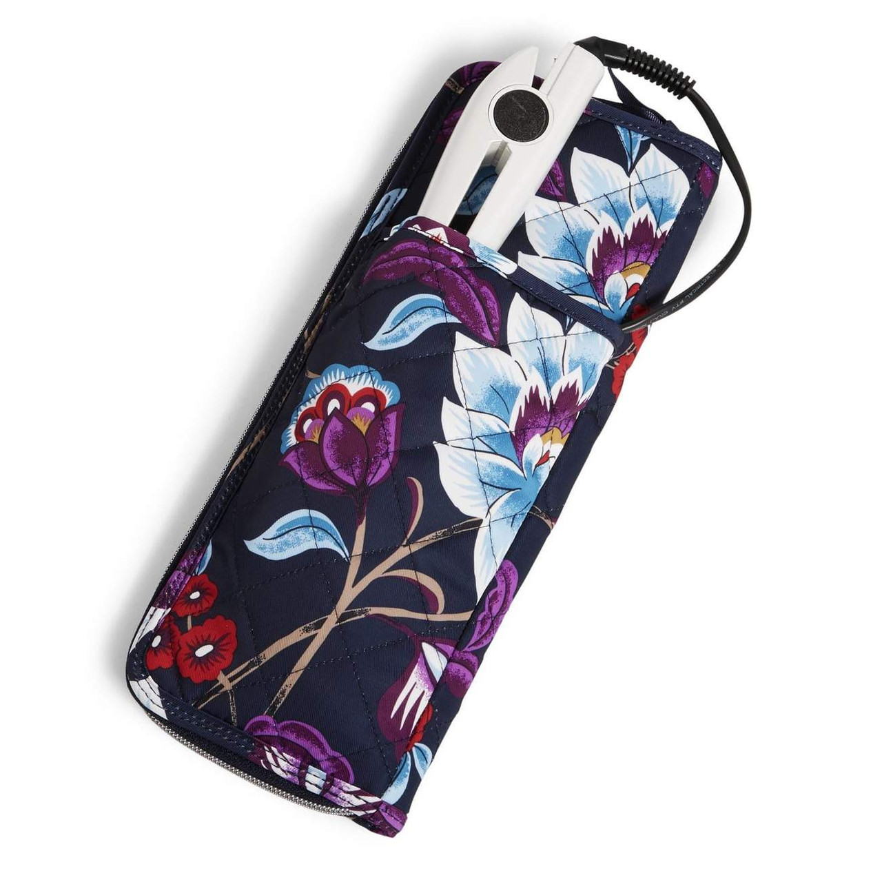 Vera Bradley Flat iron/Curling Iron Case Vera Bradley Lemon Grove Curling Iron & Flat Iron Travel  main image 2