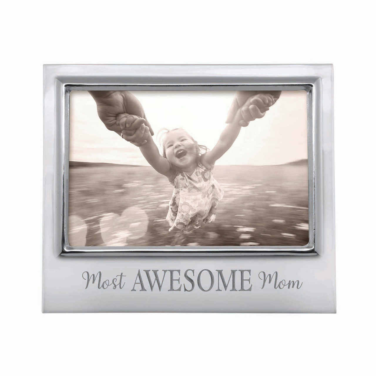 Mariposa Most Awesome Mom 4x6 Signature Frame