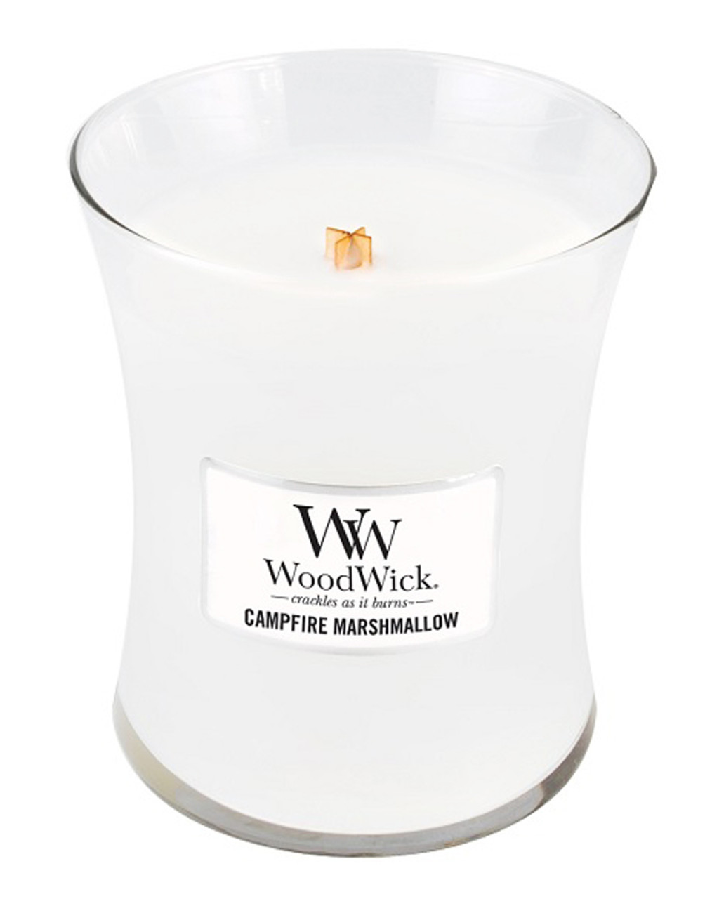 This Woodwick candle that smells and sounds like a crackling fire